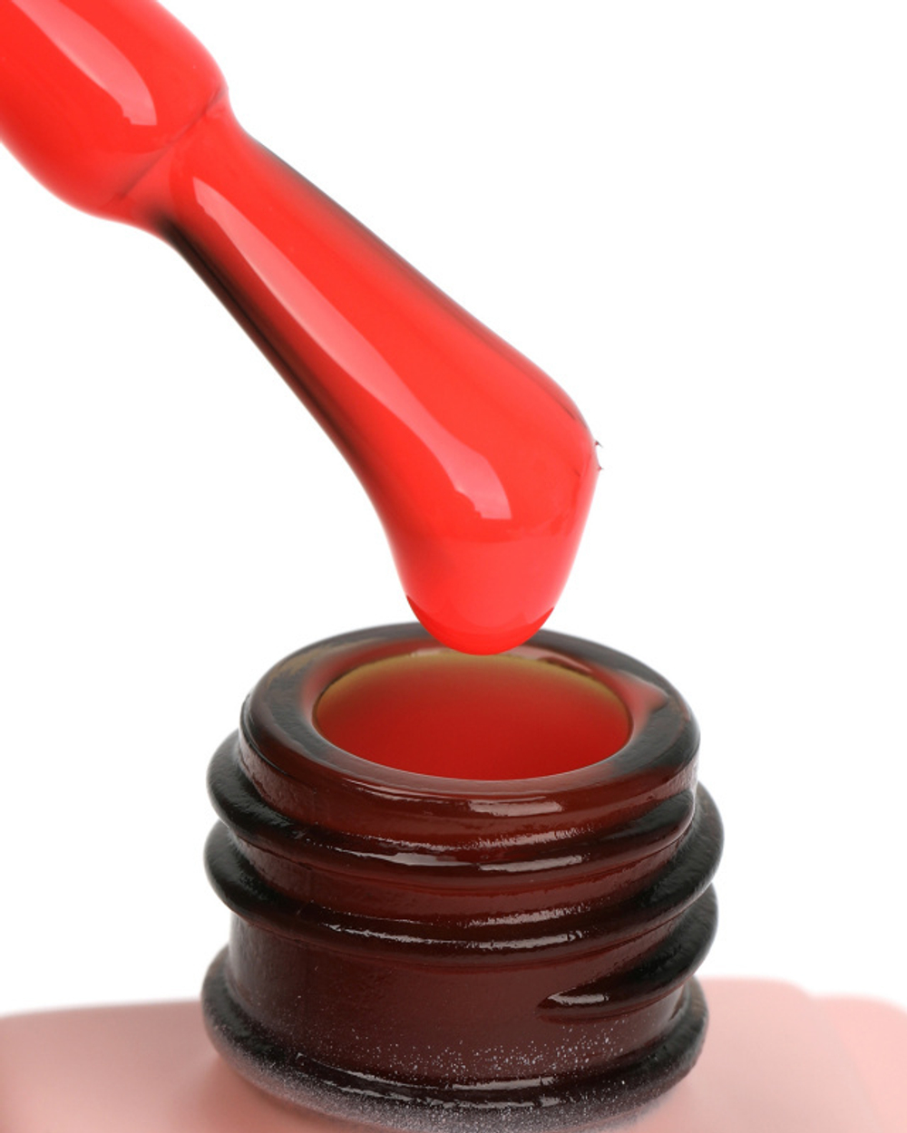 E.MiLac Ace Base Gel №07 Coral Neon, 9 мл