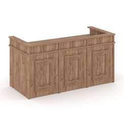 Kodex Стол для судей KD.SSD-18 Дуб Табак 1800*800*900