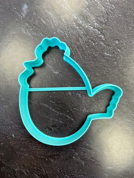 Вырубка курочка 06 10см бо