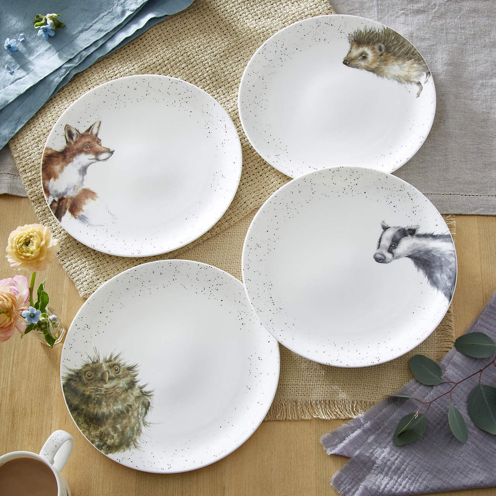 Royal Worcester - Wrendale Designs Обеденная тарелка из лисы, 27 см / артикул   WNB4077-XB-C  / GTIN 749151788978