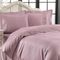 Постельное белье Lina (фиолетовое) с кружевом  deluxe TIVOLYO HOME Турция