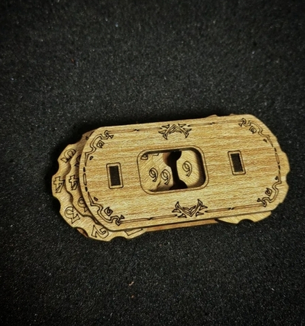 Счётчик очков и хп до 999 Хдф Светлый