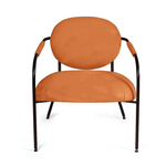 Лаунж кресло EGO, велюр терракот