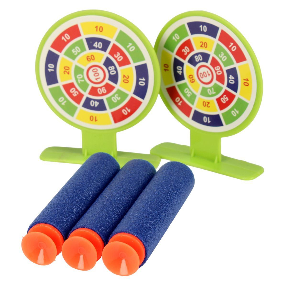 Пистолет с мягк.пулями, блистер 510D