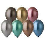 Шар латексный Shiny Хром 36 см (Ассорти)