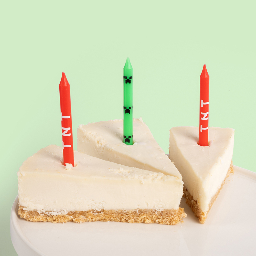 Свечи для торта «Пиксели» 8 см, 8 шт