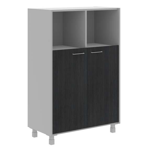 Шкаф с глухими малыми дверьми OMC 87.3  874х450х1329 OFFIX NEW