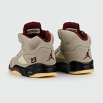 кроссовки Air Jordan 5 Beige / Black Gum Ftwr.