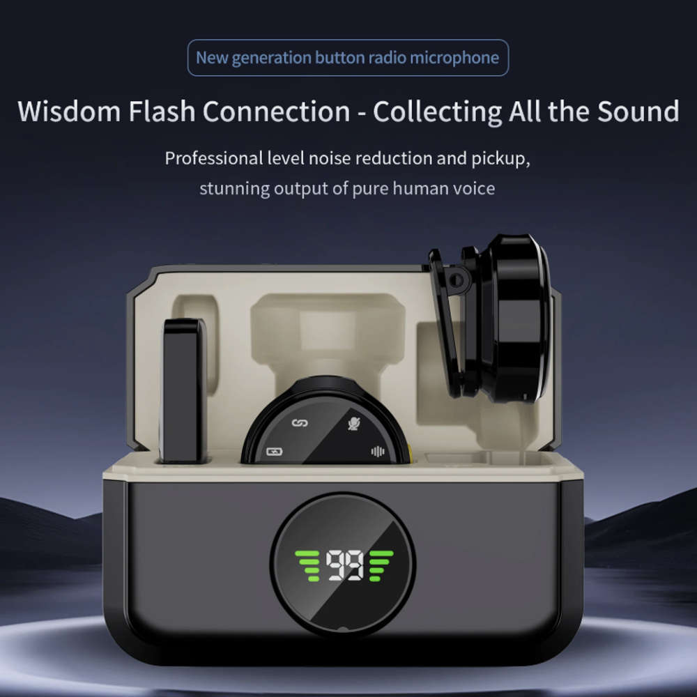 Микрофон беспроводной Xiaomi Funsnap Wireless Microphone A6S, Type-C