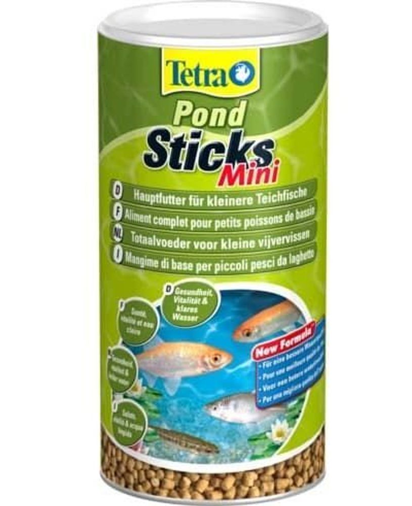 Tetra Pond Sticks MINI корм для мелких прудовых рыб мини-палочки 1 л