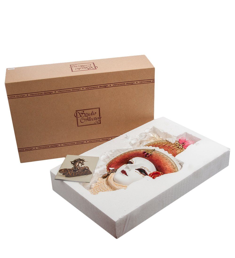 WS-367 Венецианская маска «Леди в шляпе»