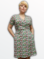 235400 Халат женский разноцветный, микс (54)