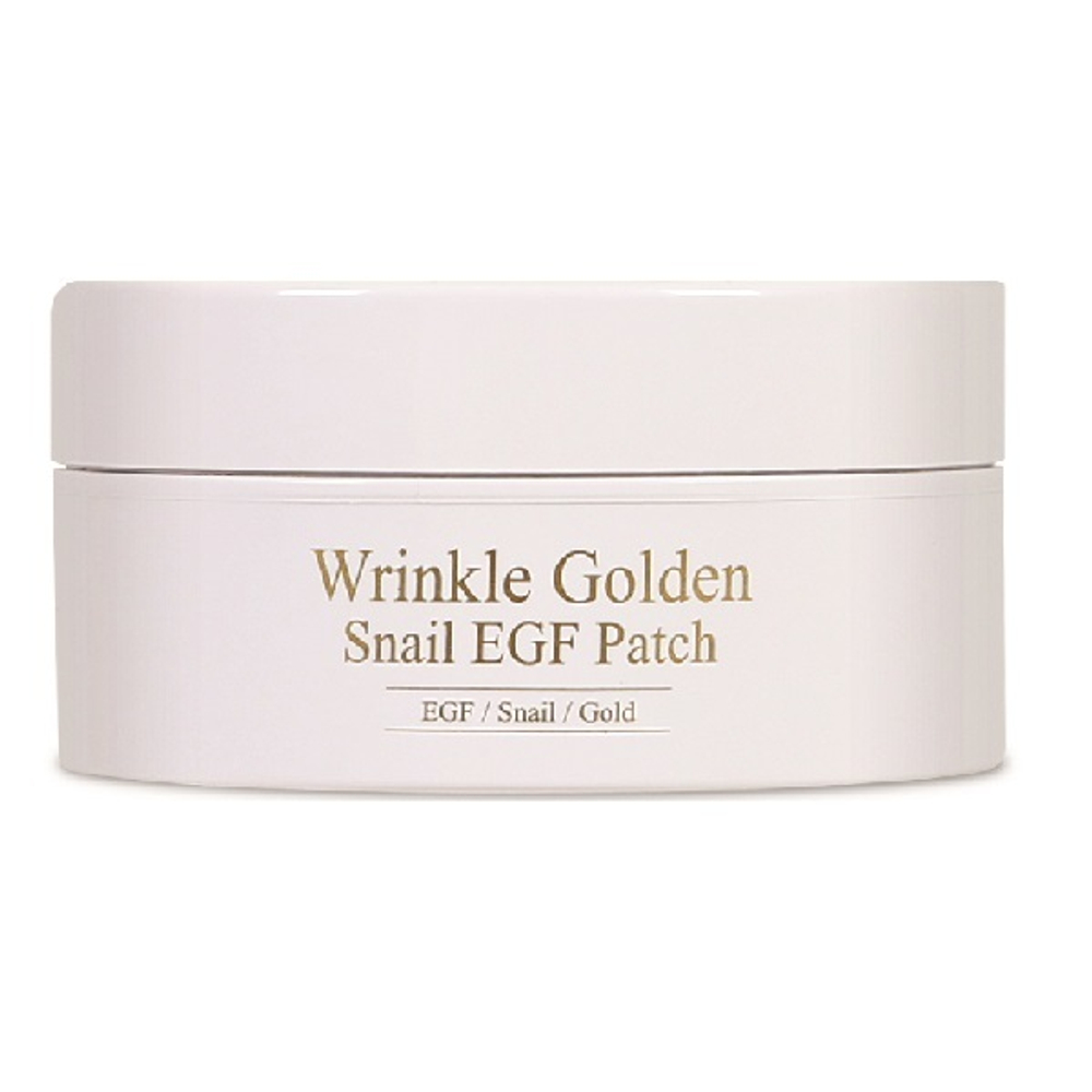 Патчи гидрогелевые с EGF золотом и муцином улитки The Skin House Wrinkle Golden Snail EGF Patch 60шт