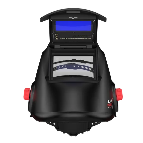 Маска сварщика хамелеон BLACK MASK АСФ 100 51ST100FS (с откидным стеклом)