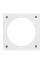 Вентилятор теневой Technova SHADOW 100К Квадрат с обратным клапаном, под натяжной потолок