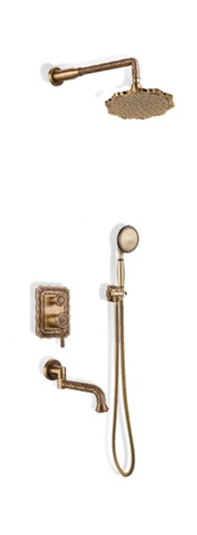 Душевая система  Bronze de Luxe WINDSOR 10138F лейка Цветок