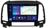 Магнитола для Hyundai Santa Fe 2 CM 2006-2012 (рамка черная) - Teyes CC3-2K QLed Android 10, ТОП процессор, SIM-слот, CarPlay