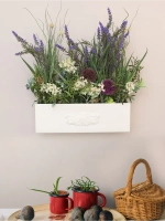 Искусственные цветы для декора в кашпо