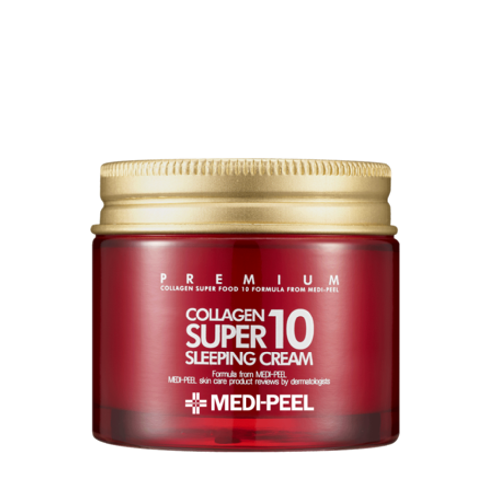 MEDI-PEEL Омолаживающий ночной крем для лица с коллагеном Collagen Super10 Sleeping Cream 70 мл.