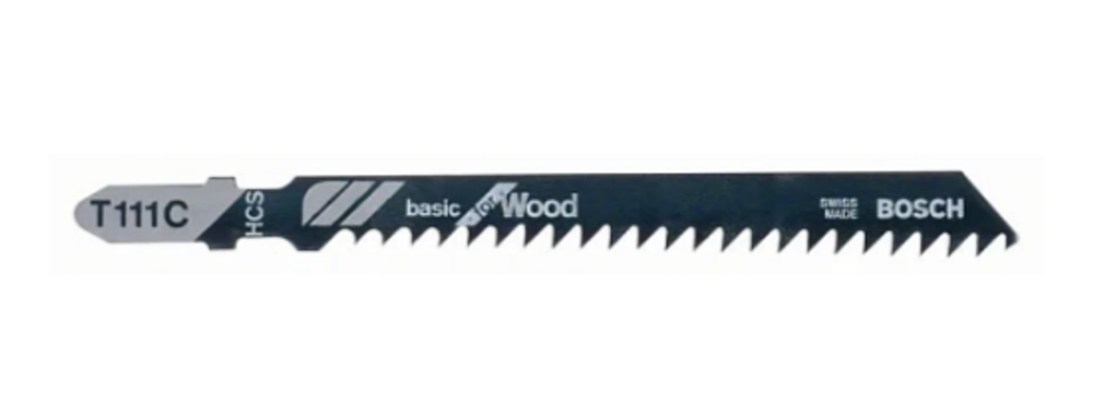 Пилка по дереву. пластику BOSCH Т111C 2608630808