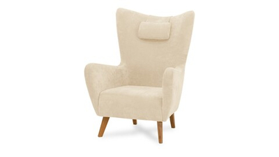 Кресло Лестер 2 Vivaldi 03 77*91*107 см, Бежевый Велюр Нераскладной Фиеста