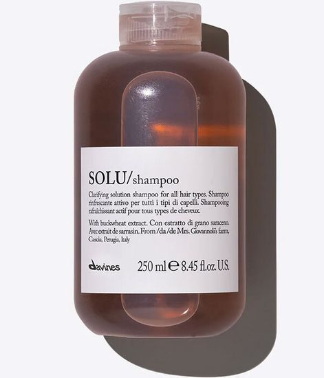 Solu, освежающий шампунь для глубокого очищения, Davines