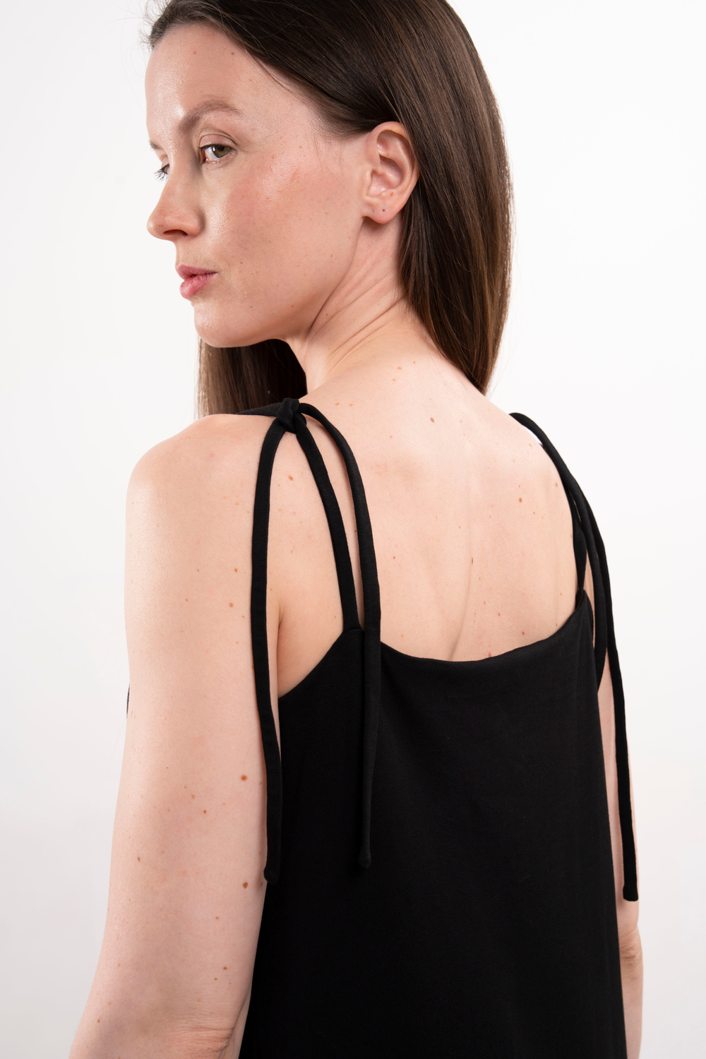 Двусторонний сарафан на завязках | +цвета