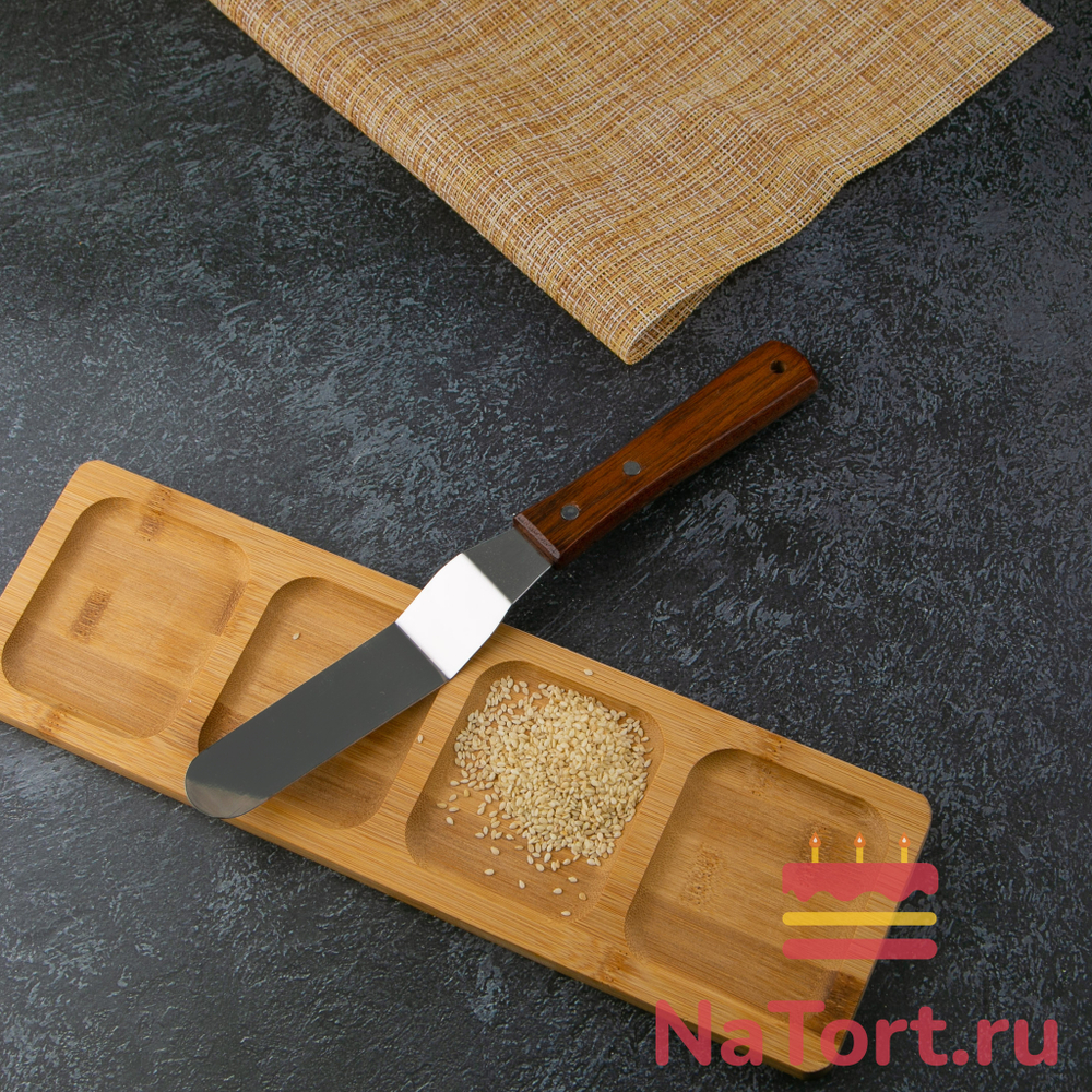 Лопатка кондитерская изогнутая 27 см