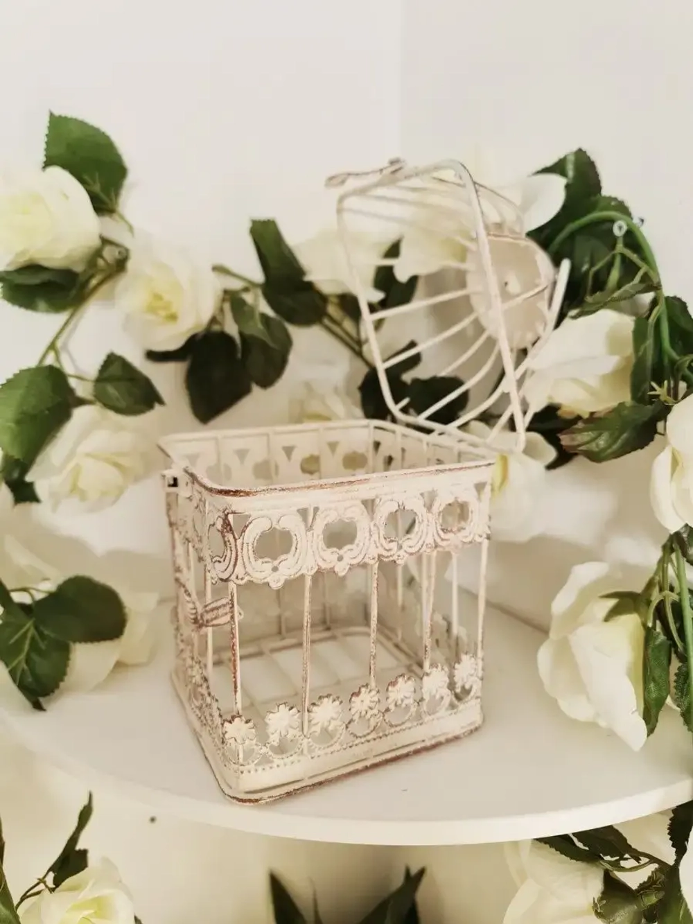 Клетка винтажная "Прованс" 14х14х25 см