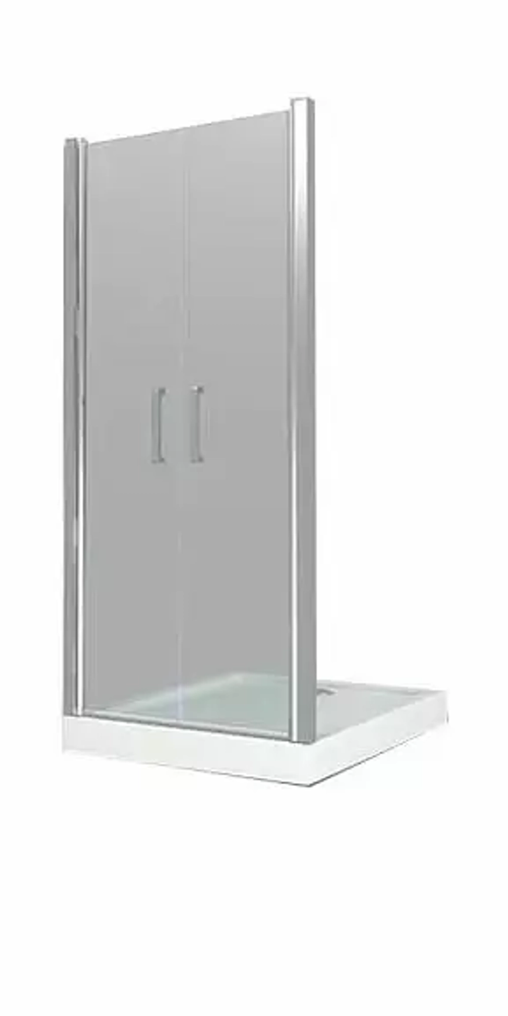 Душевая дверь в нишу Bas Infinity SD-100-G-CH 100*185 без поддона