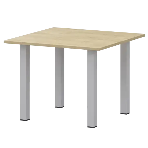 Стол переговорный НТ-090+НТН-1 НТ-090+ОС-2 900x900x750 Аргентум