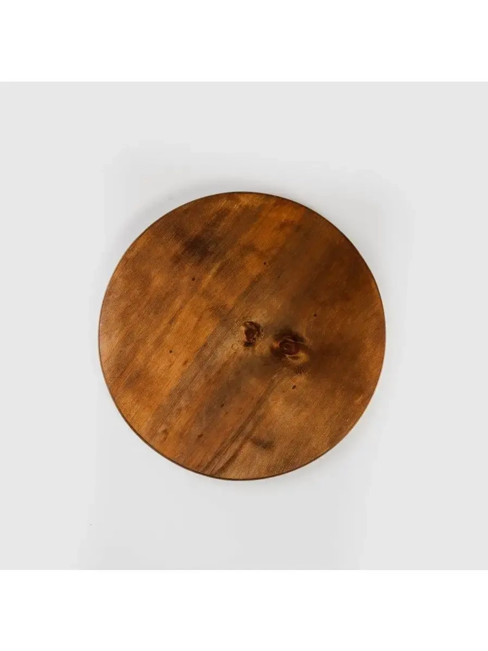 Деревянная менажница поднос круглая из кедра