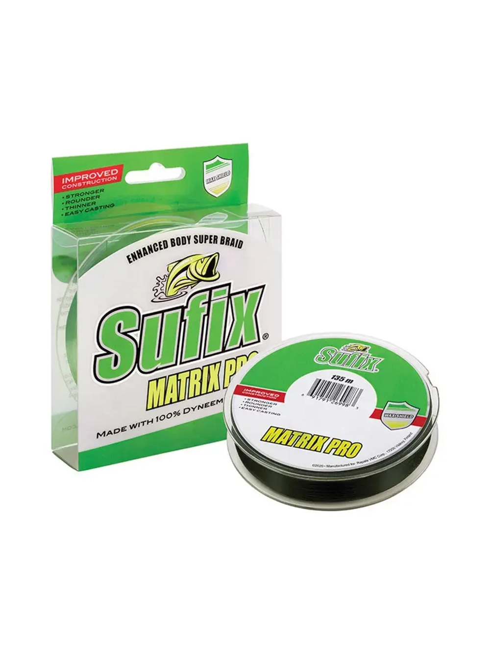 Плетеный шнур рыболовный Pro 135 м 0,18 мм 13,5 кг 1