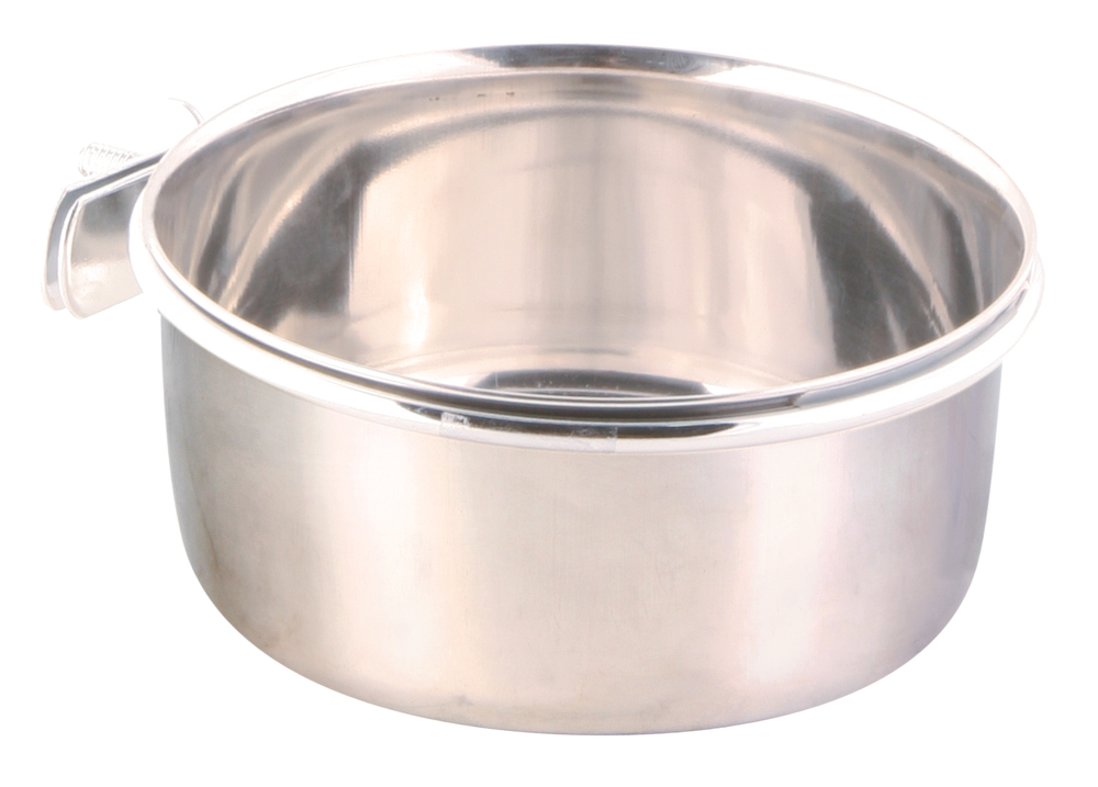 Миска для птиц Trixie Stainless Steel Bowl M, размер 12см.