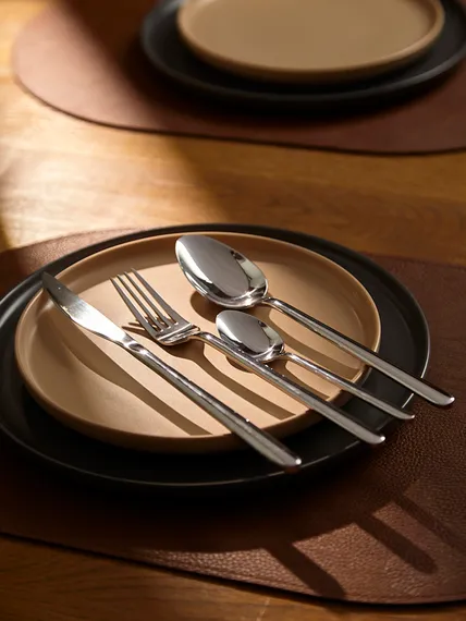 Набор столовых приборов pure, серебристые глянцевые, 16 пред.