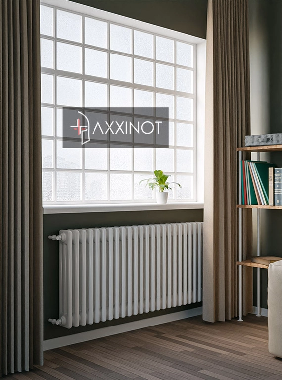 Axxinot Sentir 3060 - трехтрубный трубчатый радиатор высотой 600 мм, боковое подключение