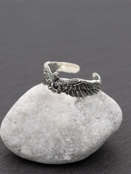 Кольцо «Ангел‑хранитель» из серебра