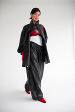 Брюки из экокожи JOUL