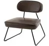 Лаунж-кресло Take, коричневая экокожа