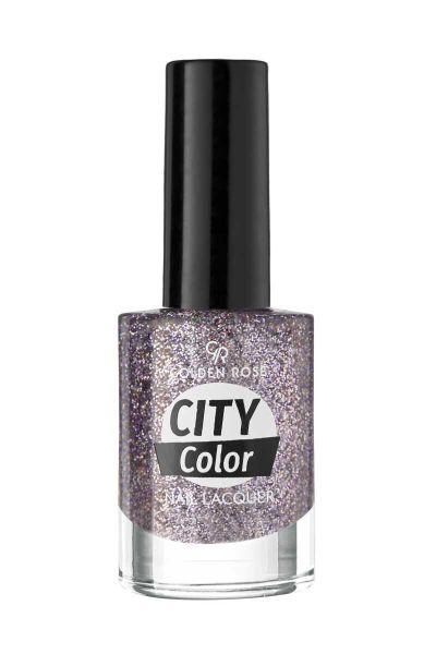 Golden Rose Лак для ногтей  City Color Nail Lacquer Glitter - 102