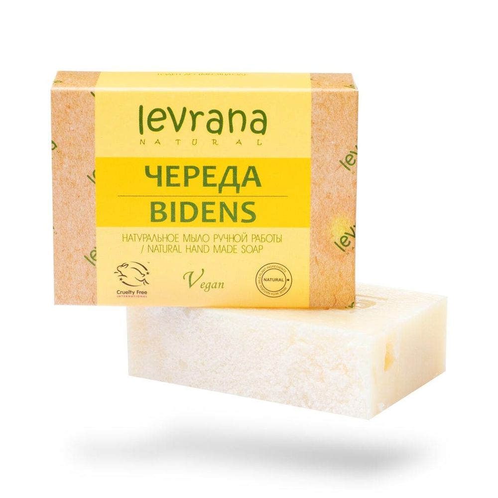 Череда натуральное мыло ручной работы (Levrana) Череда натуральное мыло ручной работы (Levrana)