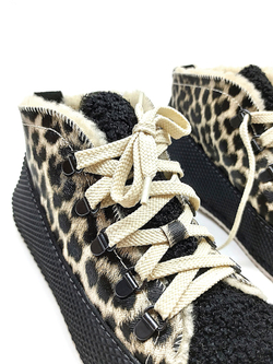 Кеды зимние "LEO Beige"