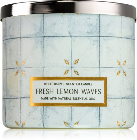 Bath & Body Works Fresh Lemon Waves - ароматическая свеча /   411  g  / GTIN 667556464146