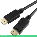 Кабель Cablexpert CC-DP2-10 DisplayPort v1.2 20M/20M 3м черный экран пакет