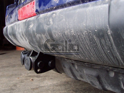 Фаркоп оцинкованный Galia N040C для Nissan X-Trail 2001-2007(паспорт и сертификат в комплекте)(без электрики)