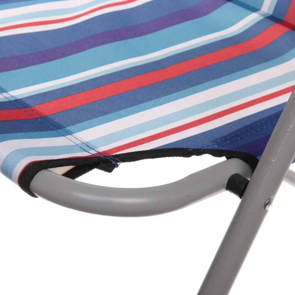 Стул 93*54*64см «Венера» складной, с подголовником,2 положения ДоброСад