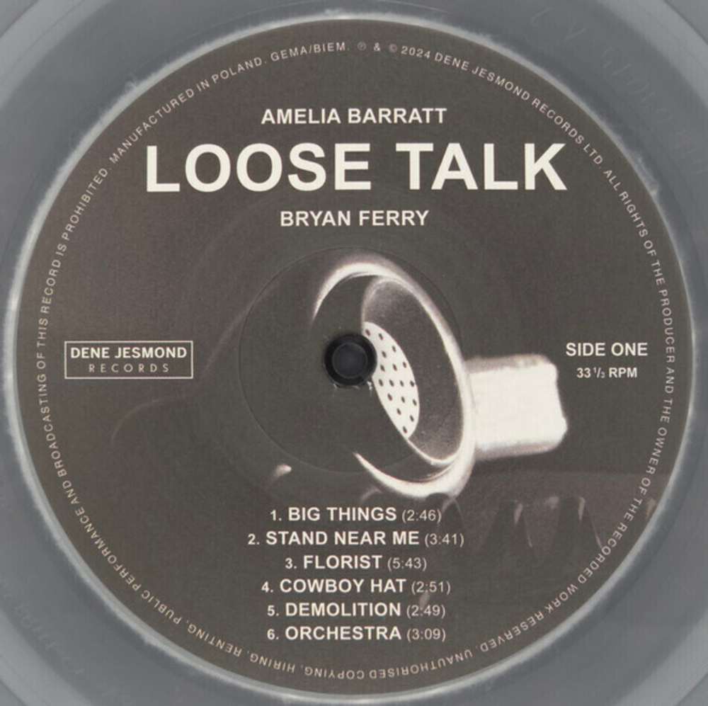 Bryan Ferry, Amelia Barratt / Loose Talk (Limited Edition)(Clear Vinyl)(LP)