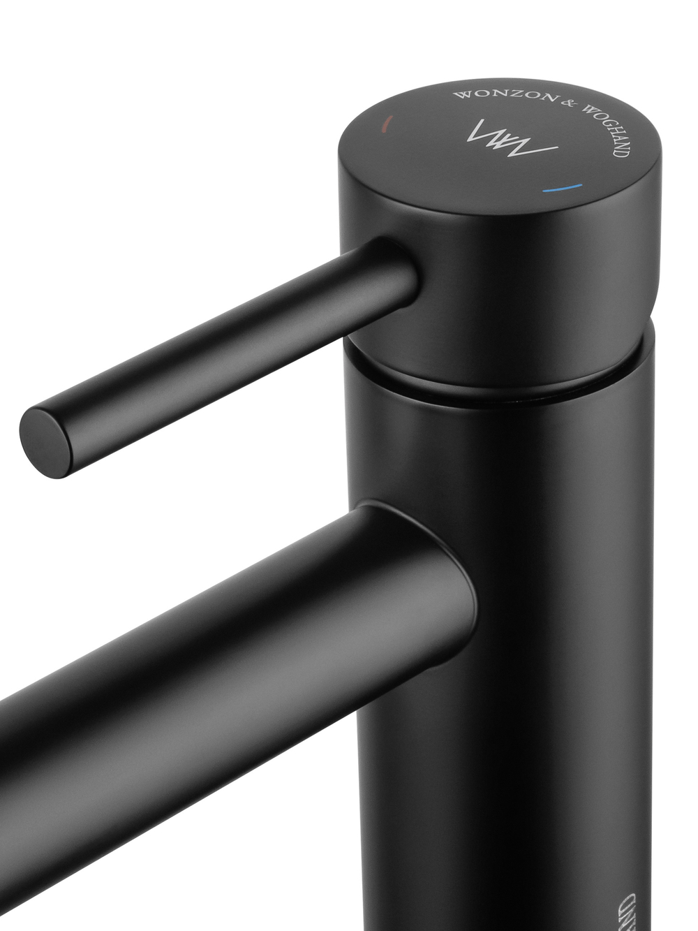 Смеситель для раковины WONZON & WOGHAND, Черный матовый (WW-H9089-MB)