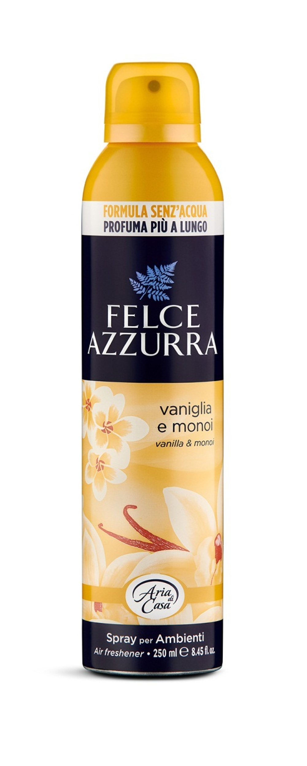 Felce Azzurra Освежитель воздуха - спрей «Ваниль и Монои» Air Freshener Vanilla & Monoi 250 мл