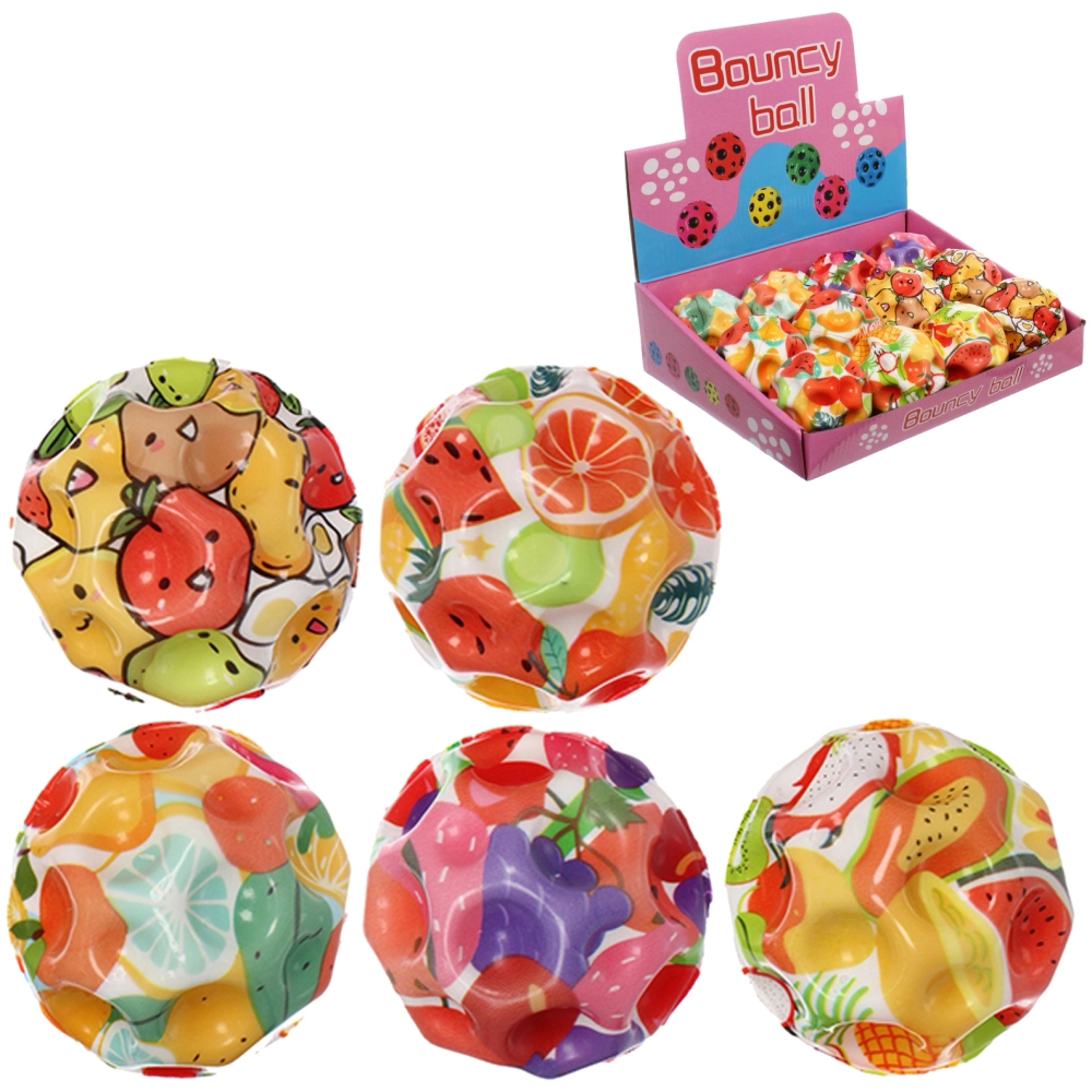 Мяч 7 см «Сладости» (антистресс) попрыгун